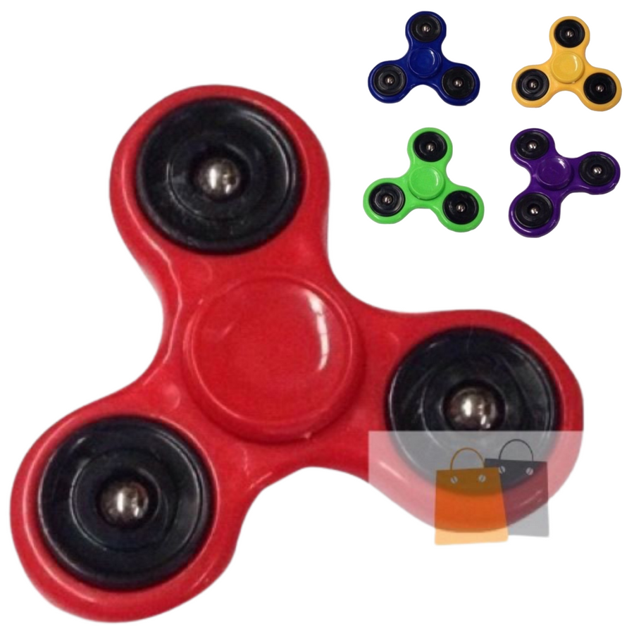 3pcs Fidget Hand Finger Spinner Focus Stress Reliever Toys For Kids Adults - SuperSaverAU - view 1