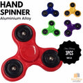 3pcs Fidget Hand Finger Spinner Focus Stress Reliever Toys For Kids Adults - SuperSaverAU - view 2