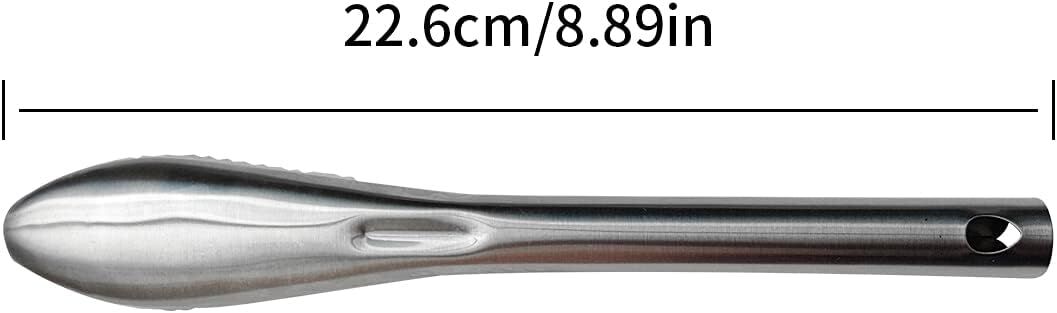 Premium Stainless Steel Fish Scale Remover – Serrated Edge 22.6cm