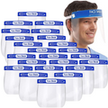 24x Safety Full Face Shield Clear Glasses Anti-Fog Eye Protector Shop Dental - SuperSaverAU - view 1