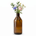 Premium Vintage Brown Glass Vase - 600ml