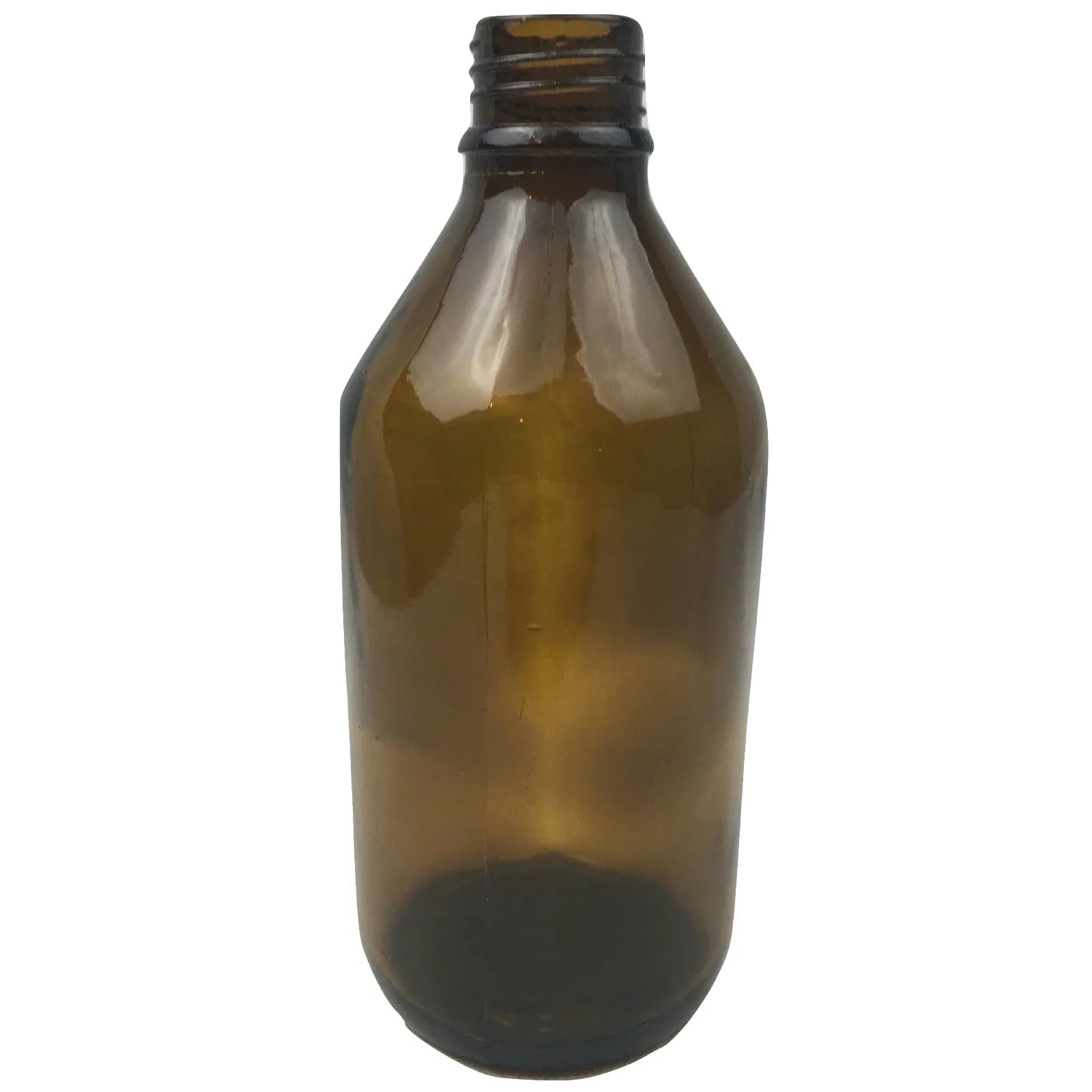 Premium Vintage Brown Glass Vase - 600ml