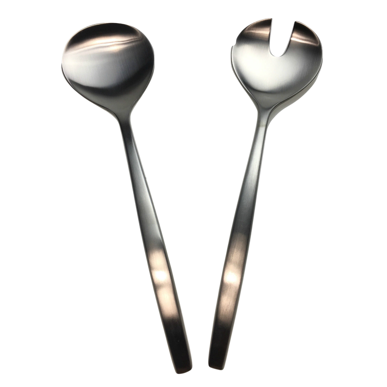 Premium GROSVENOR Chill 2 Salad Servers - 18/10 Stainless Steel