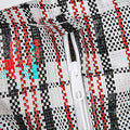 Premium Large Stripe Zip Storage Bags with Handles - 78 x 90 x 25cm, 12 Pack