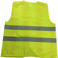 Premium Hi Vis Safety Vest with Reflective Tape - Yellow, One Size