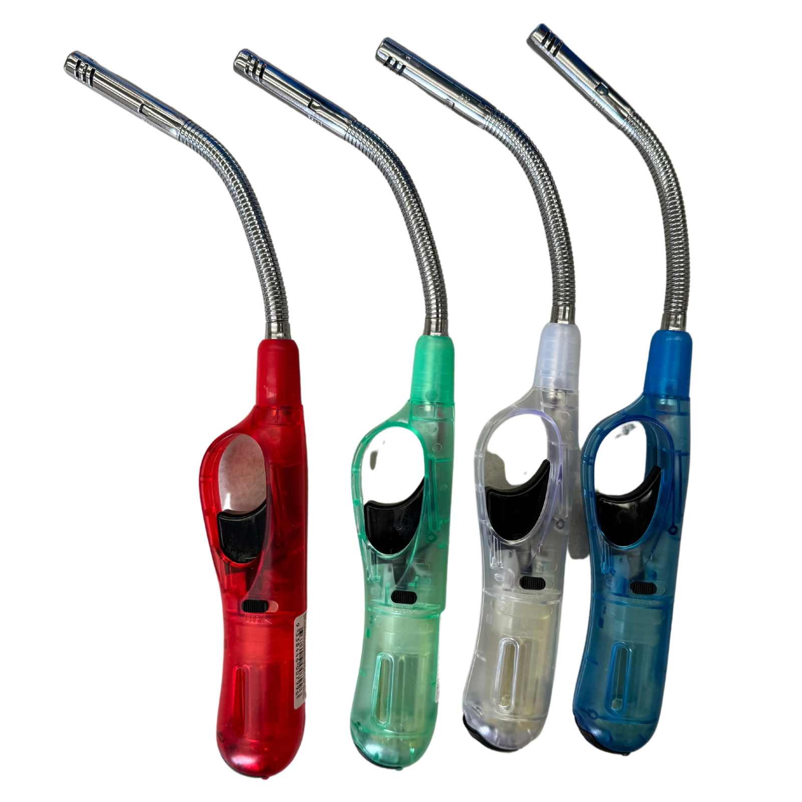 Premium Flexible Gas Lighter with Safety Lock - Assorted Colours