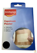 Premium Capsicum Herbal Plaster Patches 18x12cm 6 Pack Cut-to-Size Comfort Pads