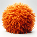 Jannik Sinner Inspired Wig Curly Afro Party Costume Tennis Dress Up - Orange - SuperSaverAU - view 1