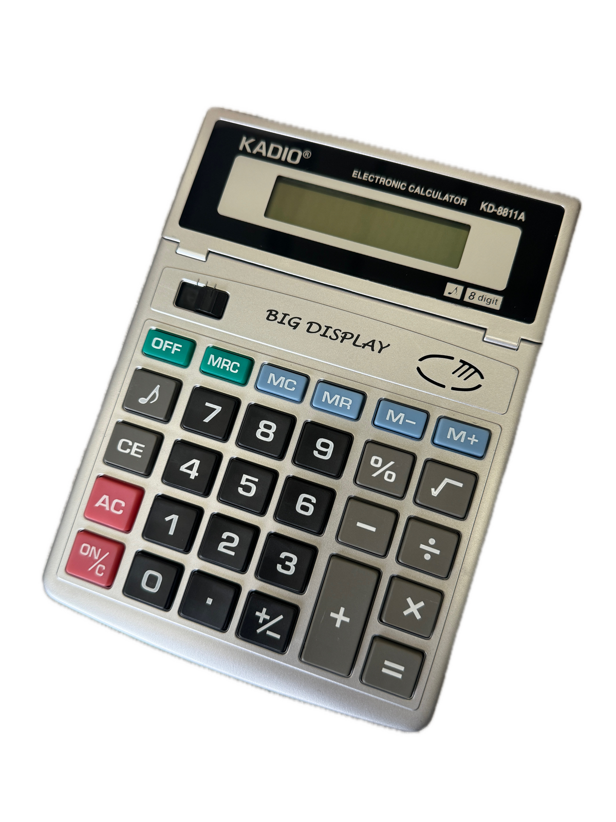 Premium 8 Digit Dual Power Desktop Electronic Calculator