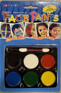 FACE PAINT Costume Party Non-Toxic Palette Clown Dress Up Make Up Halloween - SuperSaverAU - view 2