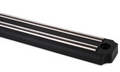 Premium Magnetic Knife Holder Wall Rack - Black, 35cm