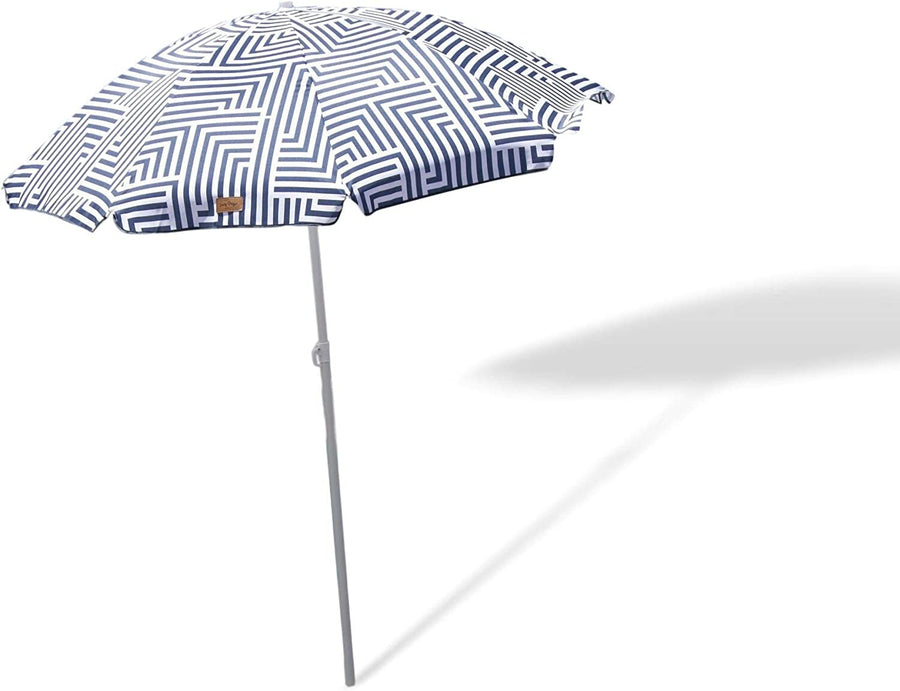 Premium Lazy Dayz Beach Umbrella with Tilt & Carry Bag - 1.8m