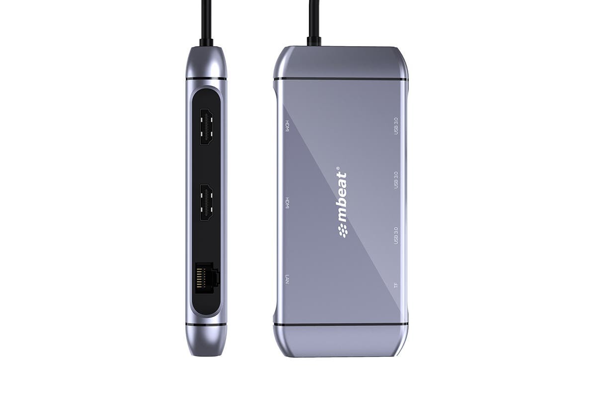 mBeat Elite X11 Dual HDMI MST 9-in-1 USB-C Docking Station