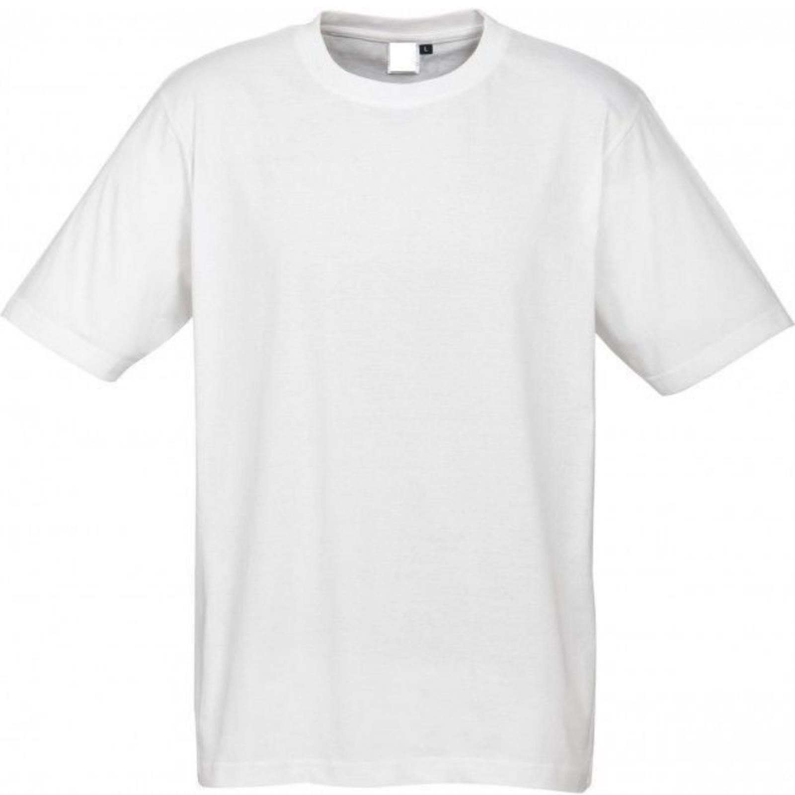 Premium White Unisex 100% Cotton Plain T-Shirt XL