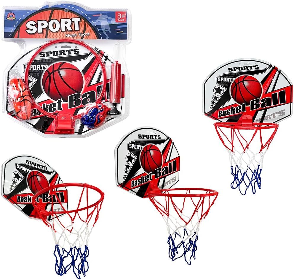 Premium Mini Basketball Hoop with Backboard, Net & Ball for Kids