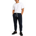 Premium Men's Navy Slim Fit Cuffed Track Pants XL