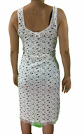 Premium Women's Purple Cotton Sleeveless Nightie with Lace Detail Size 12