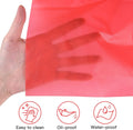 Premium Reusable Plastic Party Tablecloth - Red, 137 x 274cm