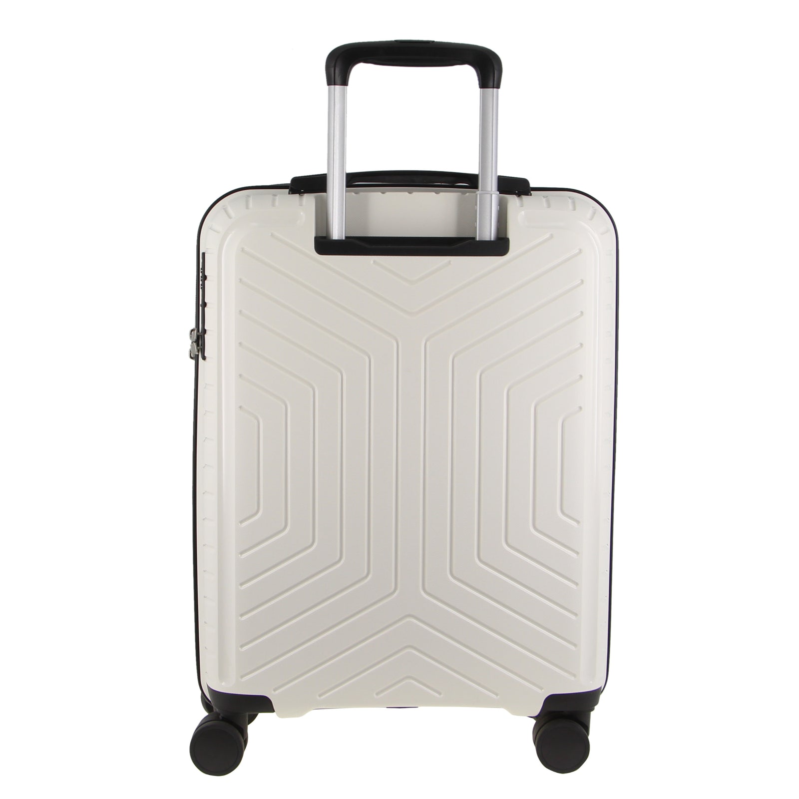 Pierre Cardin Large Hard-Shell Suitcase with TSA Lock - White 76cm, 139L