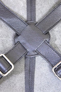 Pierre Cardin Leather Apron with 2 Front Pockets - Black, 2 Pack