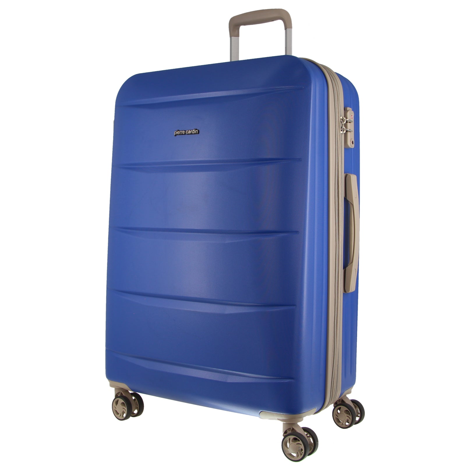 Pierre Cardin Hardshell Cabin Luggage with TSA Lock - Ocean 54cm, 49L