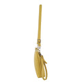 Pierre Cardin Vegan Leather Crossbody Clutch Bag - Yellow