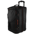 Pierre Cardin 140L Trolley Bag - Medium Soft Travel Luggage Wheeled Duffle - Black - SuperSaverAU - view 1
