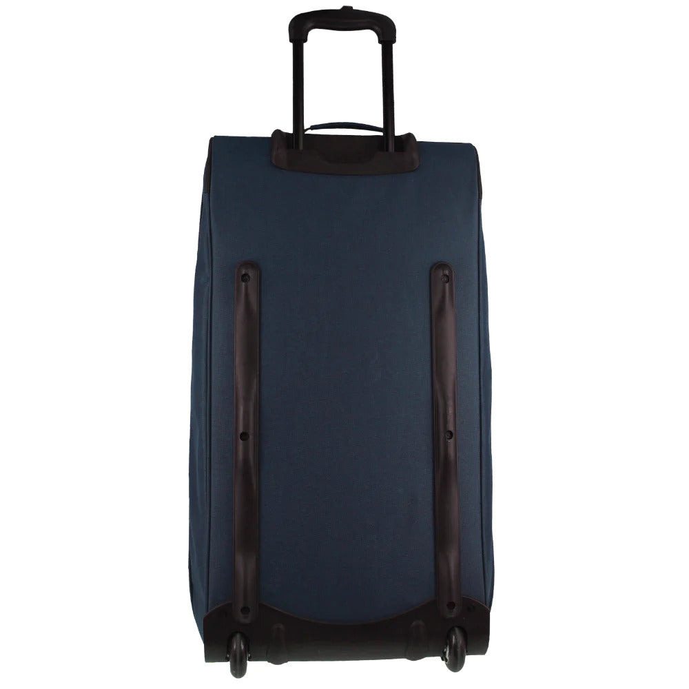 Pierre Cardin Large Wheeled Trolley Duffle Bag - Navy, 82cm