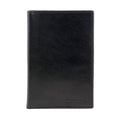 Pierre Cardin Leather Passport Travel Wallet with RFID Protection - Black