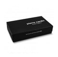 Pierre Cardin Leather Passport Travel Wallet with RFID Protection - Black