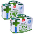 Premium 258-Piece First Aid Kit 2 Pack ARTG Registered Emergency Travel Set