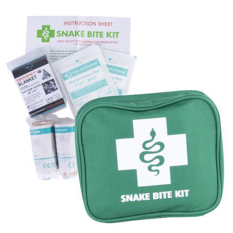 9 Piece Australian Snake Bite First Aid Kit Camping Hiking Travel - SuperSaverAU - view 2