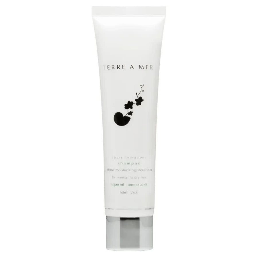 Terre a Mer Pure Hydration Shampoo - 60ml Travel Size, Argan Oil & Amino Acids - SuperSaverAU - view 1