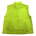Premium Hi Vis Polar Fleece Vest with Full Zip - Fluro Yellow, XL