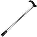 Metal Walking Stick Adjustable Lightweight Compact Travel Pole 54-88cm Silver - SuperSaverAU - view 2