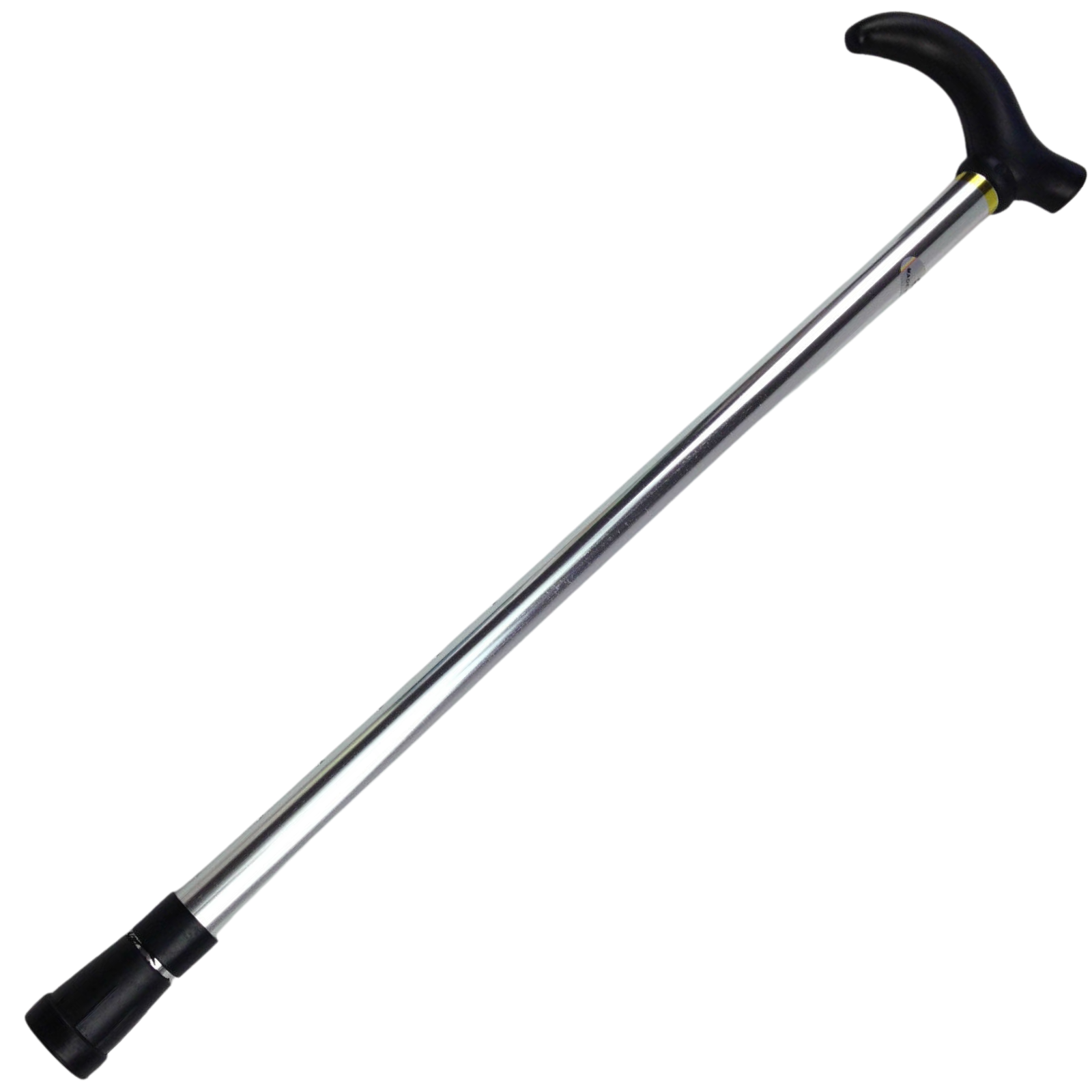 Metal Walking Stick Adjustable Lightweight Compact Travel Pole 54-88cm Silver - SuperSaverAU - view 2