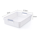 Premium Plastic Storage Baskets – 30 x 21.5 x 8.5cm, 36 Pack