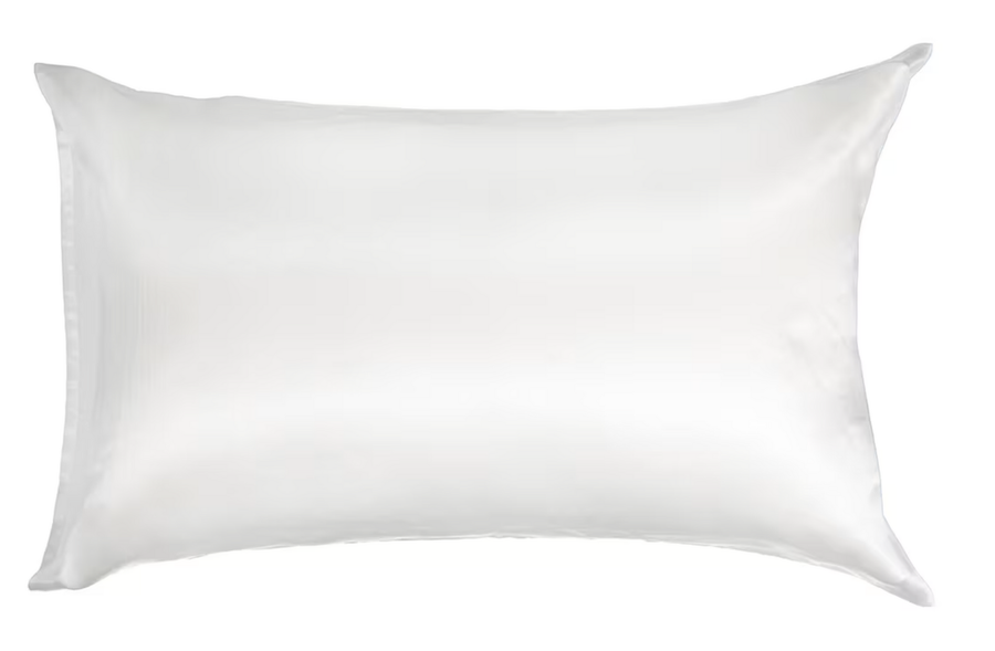 Premium Silk Pillowcase – White Standard Size