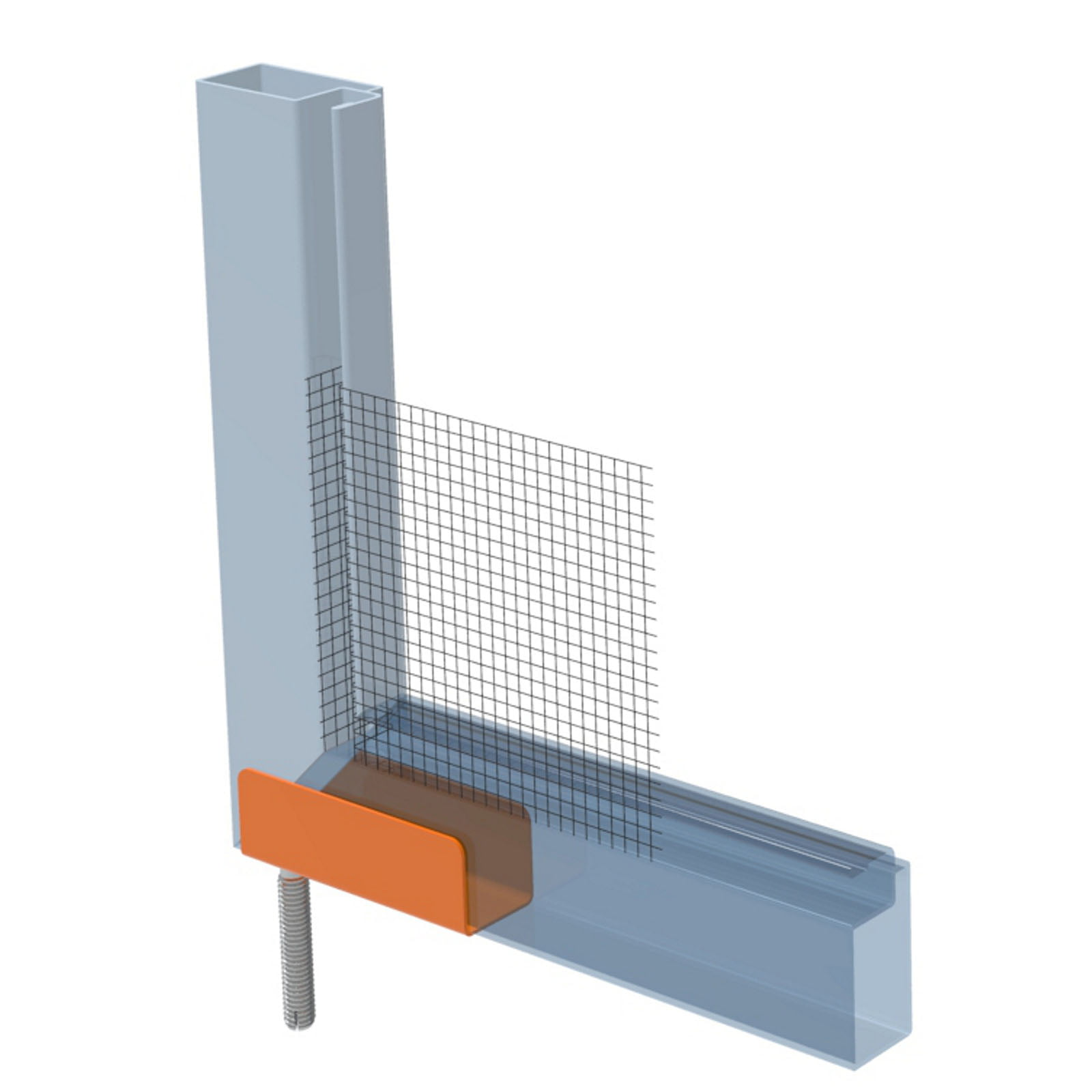 Rolltrak Flyscreen Frame Hinge – 25 x 11mm, 2 Pack