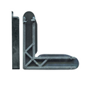 Rolltrak Flyscreen Corner Stake – Black 11 x 25mm, 50 Pack