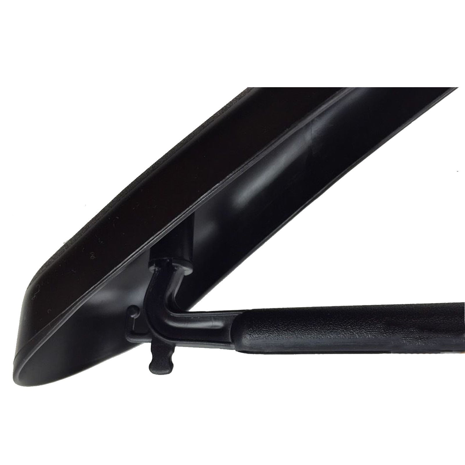 Premium Non-Slip Suit Hanger with Pants Bar - Black