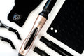 H2D X3 Rose Gold Ceramic Curling Wand with 3 Interchangeable Barrels