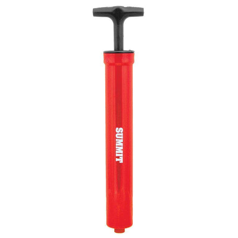 Summit Classic 12 Inch Single Action Sports Ball Pump with Needle