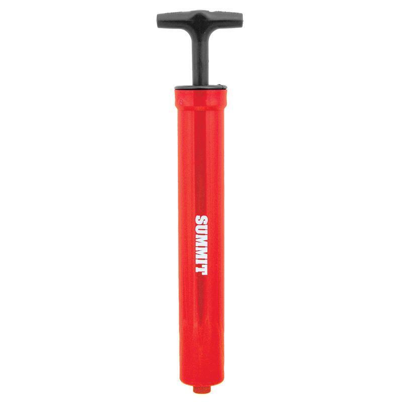 Summit Classic 12 Inch Single Action Sports Ball Pump with Needle