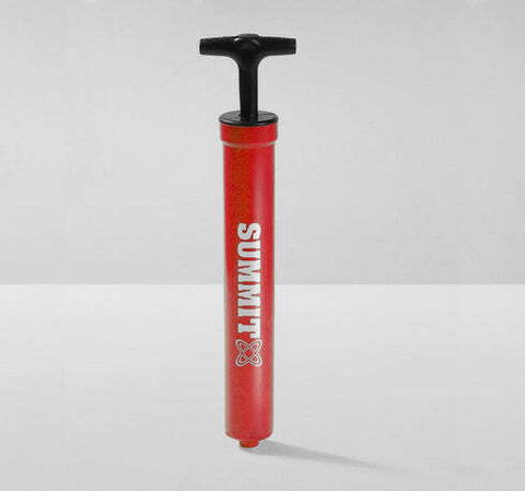 Summit Classic 12 Inch Single Action Sports Ball Pump with Needle