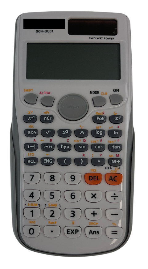 3x Scientific Calculator Universal Student Office Maths Mathematics School - SuperSaverAU - view 4