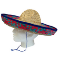 Mexican SOMBRERO Fancy Dress Straw Party Costume Hat Cap Spanish - SuperSaverAU - view 1