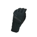 Sealskinz Waterproof All Weather Cycle Gloves with Reflective Padding - Black, L