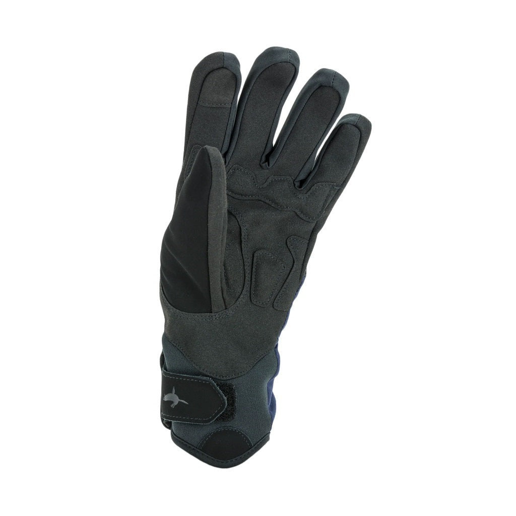 Sealskinz Waterproof All Weather Cycle Gloves with Reflective Padding - Black, L
