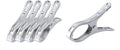 6 Jumbo Stainless Steel Clothes Pegs - 12cm Laundry Clips - SuperSaverAU - view 1